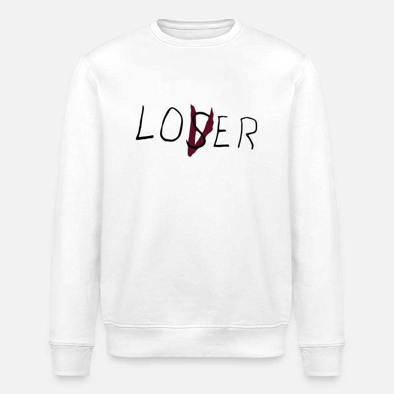 Loser & Lover - Stanley/Stella Unisex Bio-Sweatshirt ROLLER - Weiß