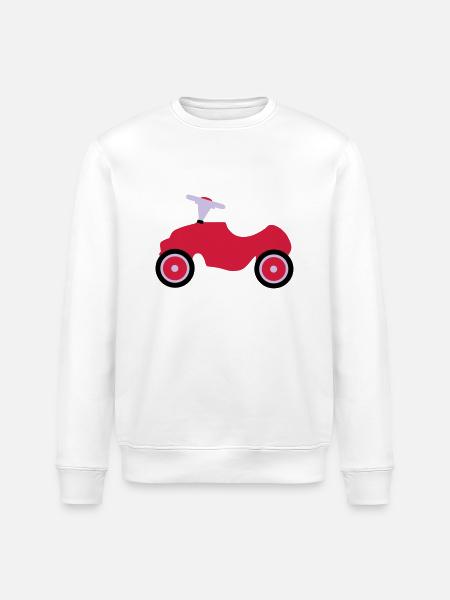 Spielzeug Auto - Stanley/Stella Unisex Bio-Sweatshirt ROLLER - Weiß