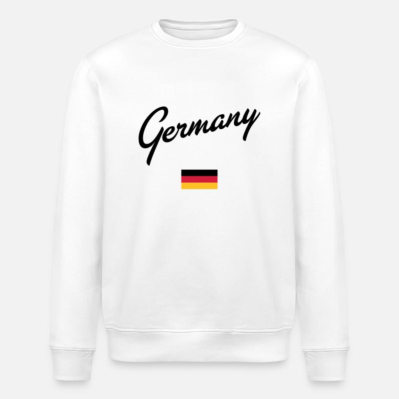 Germany - Stanley/Stella ROLLER Unisex Organic Sweatshirt - white