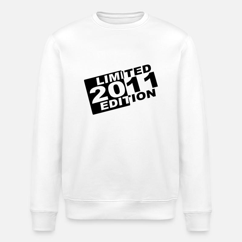 année 2011 limited edition - Sweat bio ROLLER Stanley/Stella Unisexe - blanc