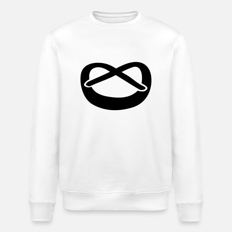 brezel__f1 - Sweat bio ROLLER Stanley/Stella Unisexe - blanc