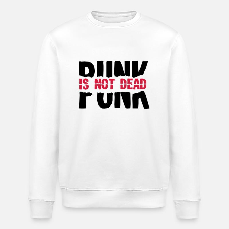 punk - Stanley/Stella Unisex Bio-Sweatshirt ROLLER - Weiß