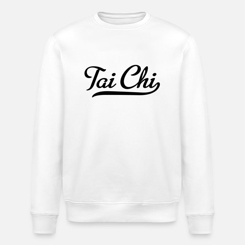 tai chi - Stanley/Stella Unisex Bio-Sweatshirt ROLLER - Weiß