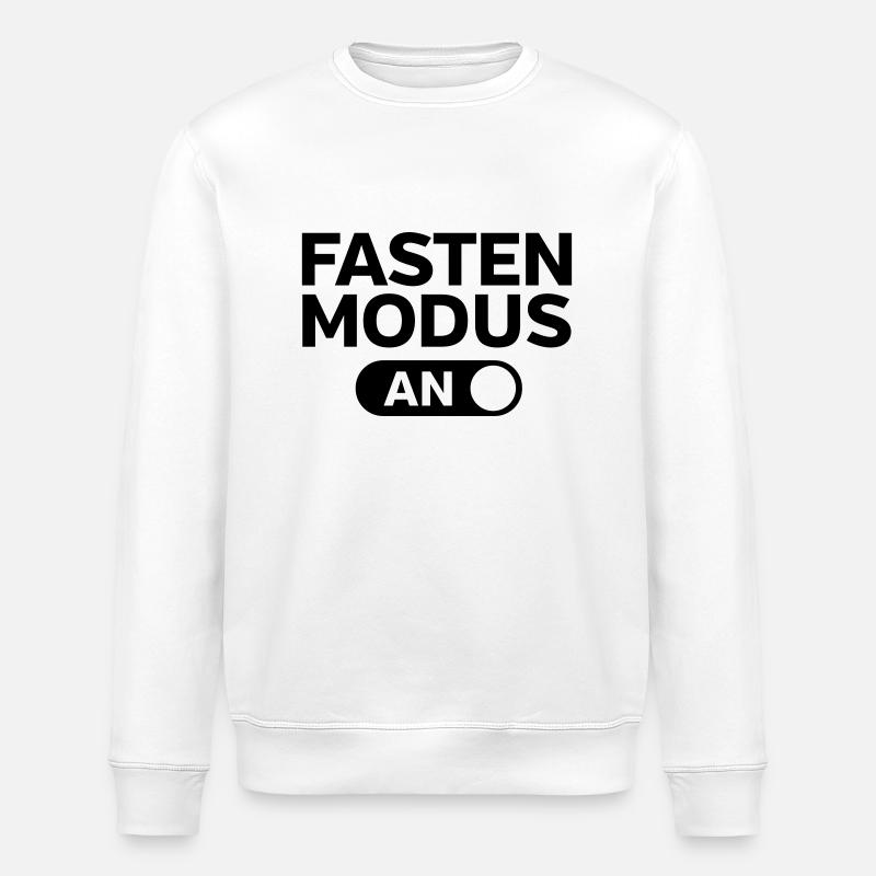 Fasten Modus (An) - Stanley/Stella Unisex Bio-Sweatshirt ROLLER - Weiß
