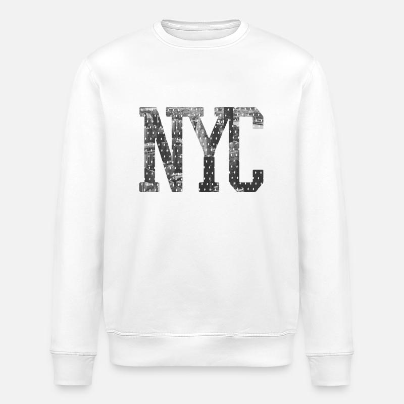 NYC - Sweat bio ROLLER Stanley/Stella Unisexe - blanc
