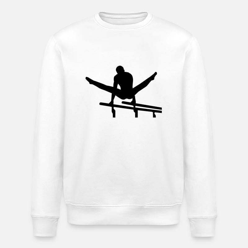 Turnen - Stanley/Stella Unisex Bio-Sweatshirt ROLLER - Weiß