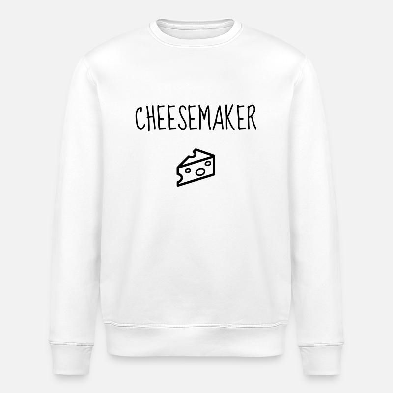Fromager / Fromage / Travail / Métier / Job - Sweat bio ROLLER Stanley/Stella Unisexe - blanc