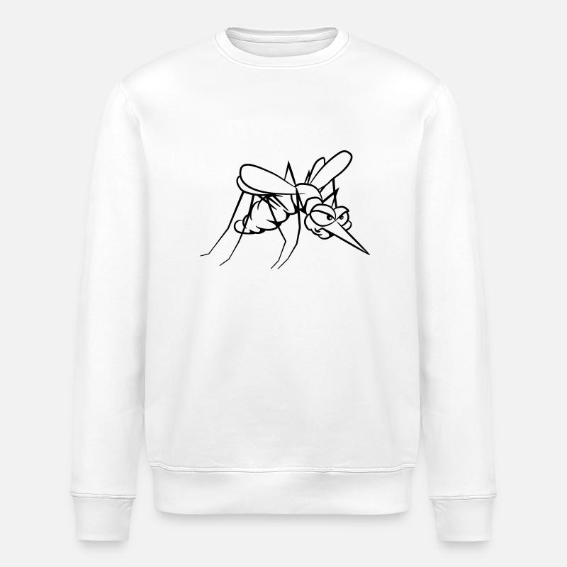 Mücke agro witzig - Stanley/Stella Unisex Bio-Sweatshirt ROLLER - Weiß