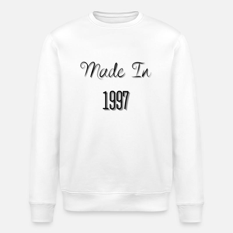Gegründet 1997 - Stanley/Stella Unisex Bio-Sweatshirt ROLLER - Weiß