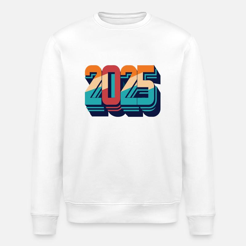 2025 - Stanley/Stella Unisex Bio-Sweatshirt ROLLER - Weiß