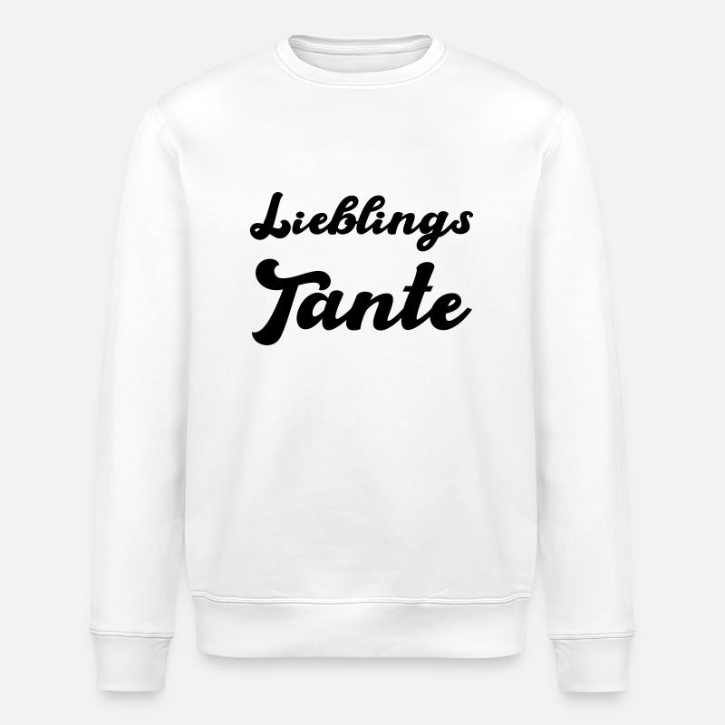 Tante préférée - Sweat bio ROLLER Stanley/Stella Unisexe - blanc