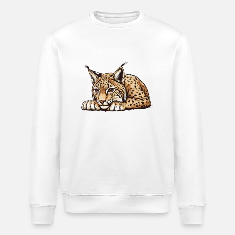 Luchs - Stanley/Stella Unisex Bio-Sweatshirt ROLLER - Weiß