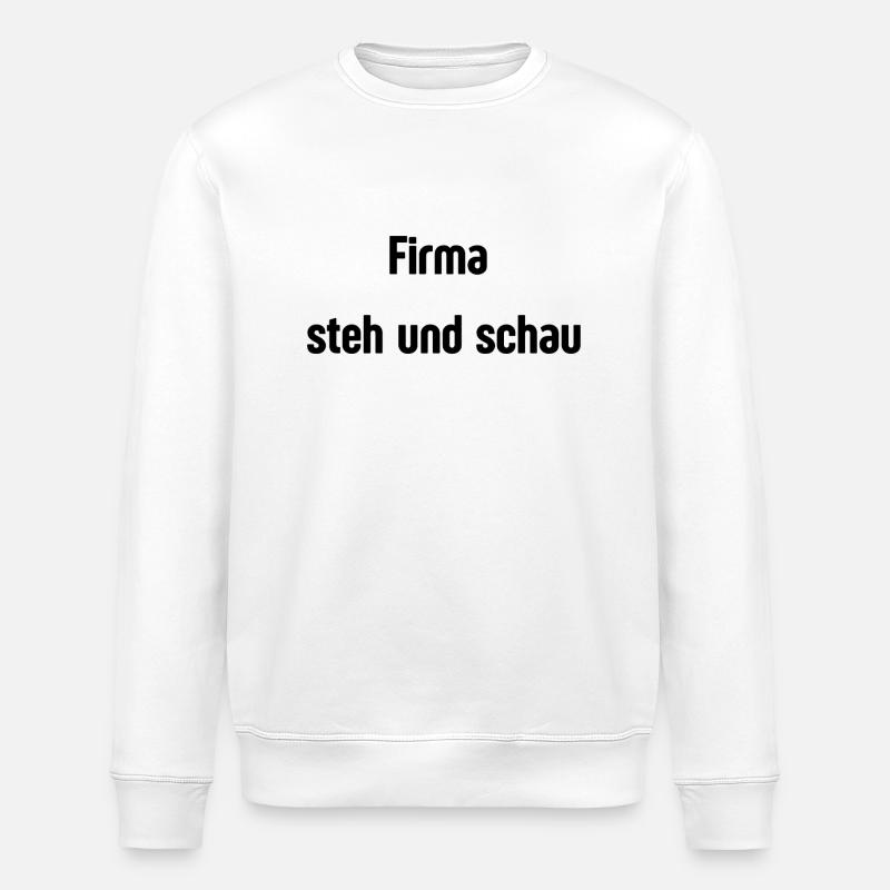 Firma steh und schau - Stanley/Stella Unisex Bio-Sweatshirt ROLLER - Weiß