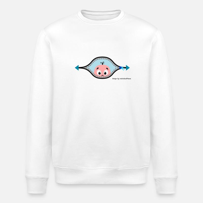BabyBoy - Stanley/Stella Unisex Bio-Sweatshirt ROLLER - Weiß