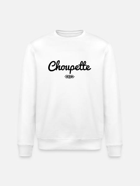 Choupette - Sweat bio ROLLER Stanley/Stella Unisexe - blanc