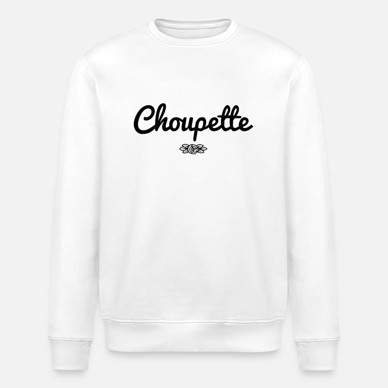 Choupette - Sweat bio ROLLER Stanley/Stella Unisexe - blanc