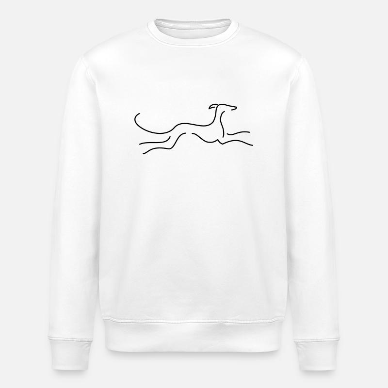 Windhund - Stanley/Stella Unisex Bio-Sweatshirt ROLLER - Weiß