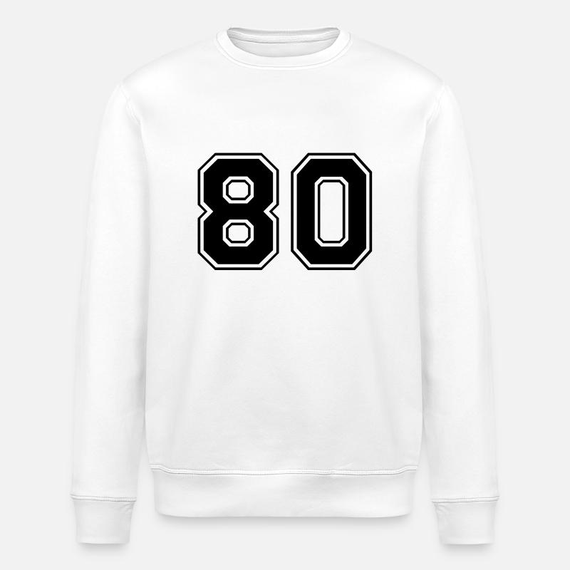 80 - Stanley/Stella ROLLER Unisex Organic Sweatshirt - white