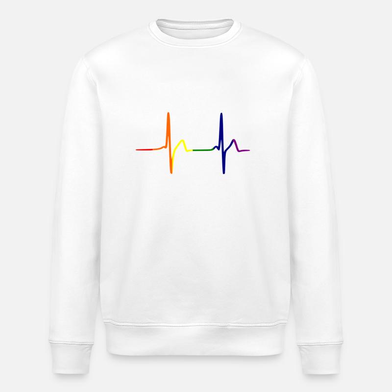 Frequenz - Stanley/Stella ROLLER Unisex Organic Sweatshirt - white