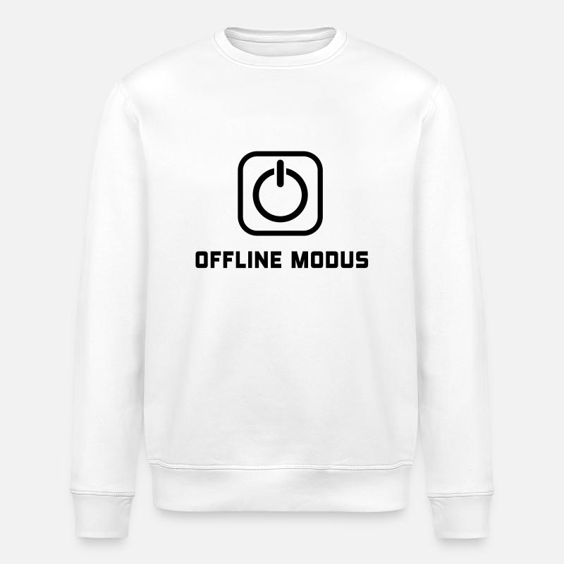 offline_modus__f1 - Stanley/Stella Unisex Bio-Sweatshirt ROLLER - Weiß