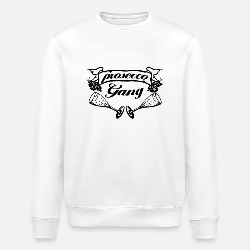 prosecco - Stanley/Stella Unisex Bio-Sweatshirt ROLLER - Weiß