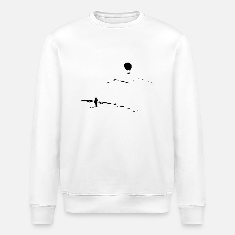 montgolfiere - Sweat bio ROLLER Stanley/Stella Unisexe - blanc