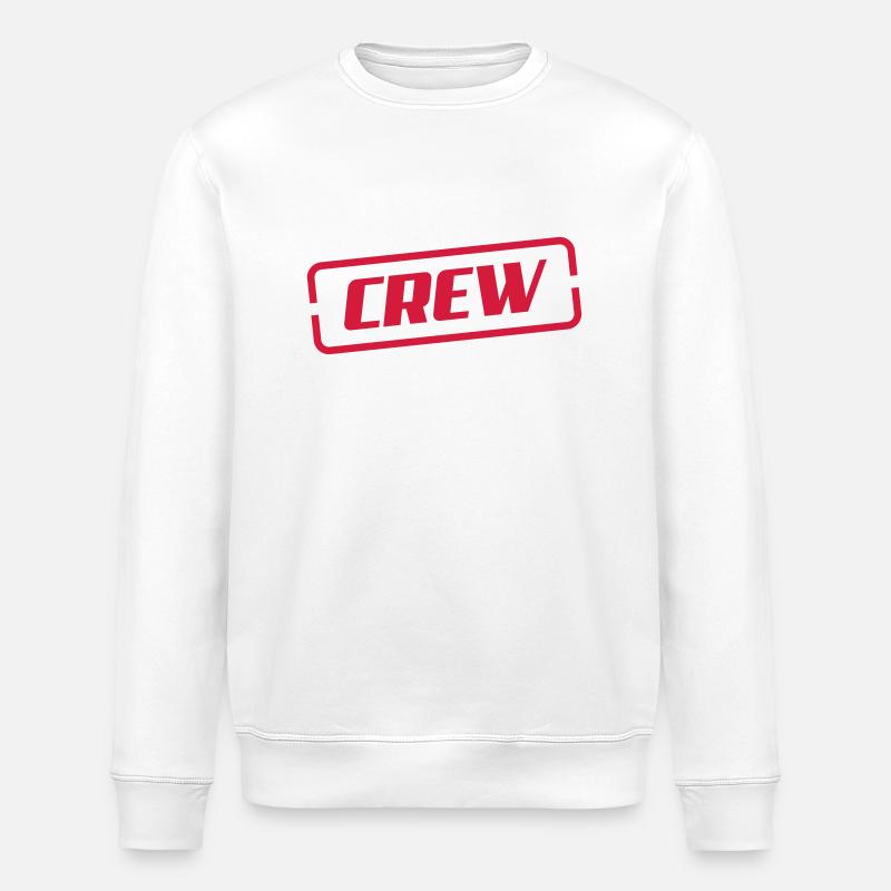 crew - Stanley/Stella Unisex Bio-Sweatshirt ROLLER - Weiß