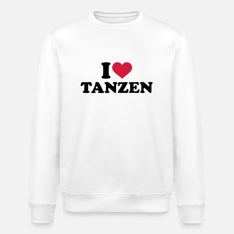 Tanzen - Stanley/Stella Unisex Bio-Sweatshirt ROLLER - Weiß