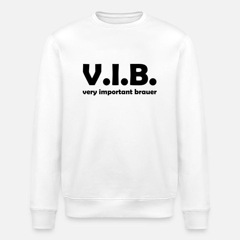 brauer - Stanley/Stella Unisex Bio-Sweatshirt ROLLER - Weiß