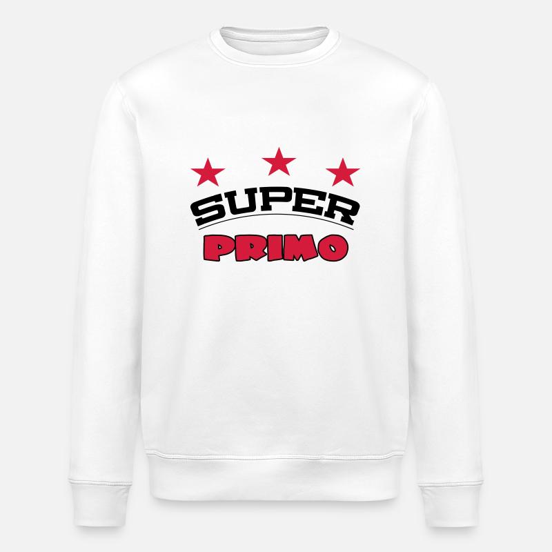 Super primo - Sweat bio ROLLER Stanley/Stella Unisexe - blanc