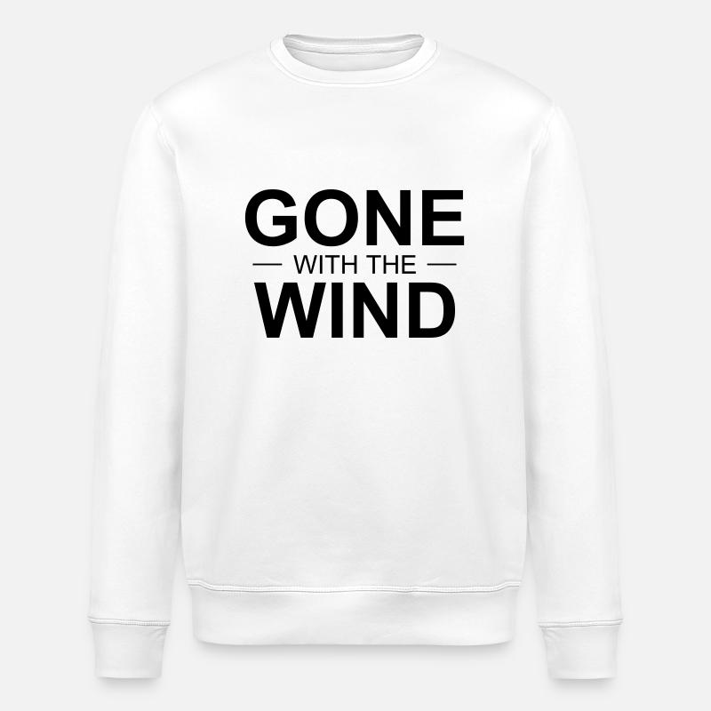 Gone With The Wind - Stanley/Stella Unisex Bio-Sweatshirt ROLLER - Weiß