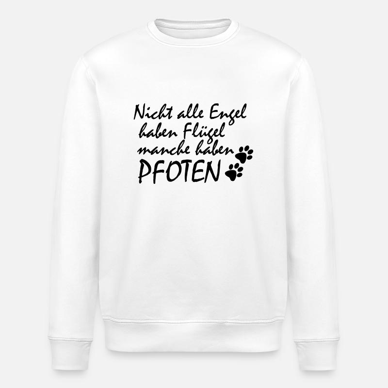 Patte d'ange - Sweat bio ROLLER Stanley/Stella Unisexe - blanc