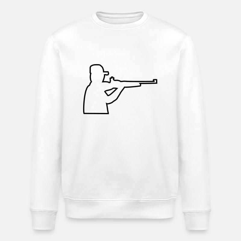 chasseur - Sweat bio ROLLER Stanley/Stella Unisexe - blanc