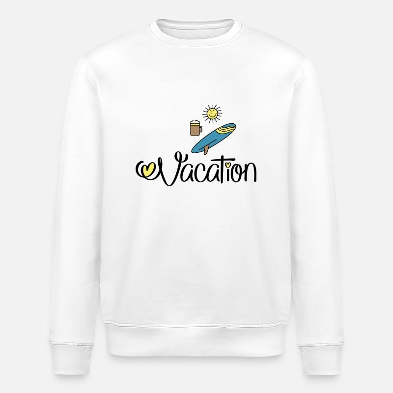 Urlaub und feiern - Stanley/Stella Unisex Bio-Sweatshirt ROLLER - Weiß