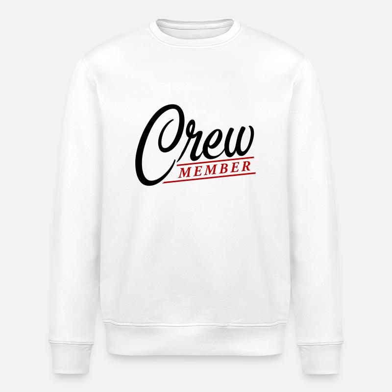 crew member 2 - Stanley/Stella Unisex Bio-Sweatshirt ROLLER - Weiß
