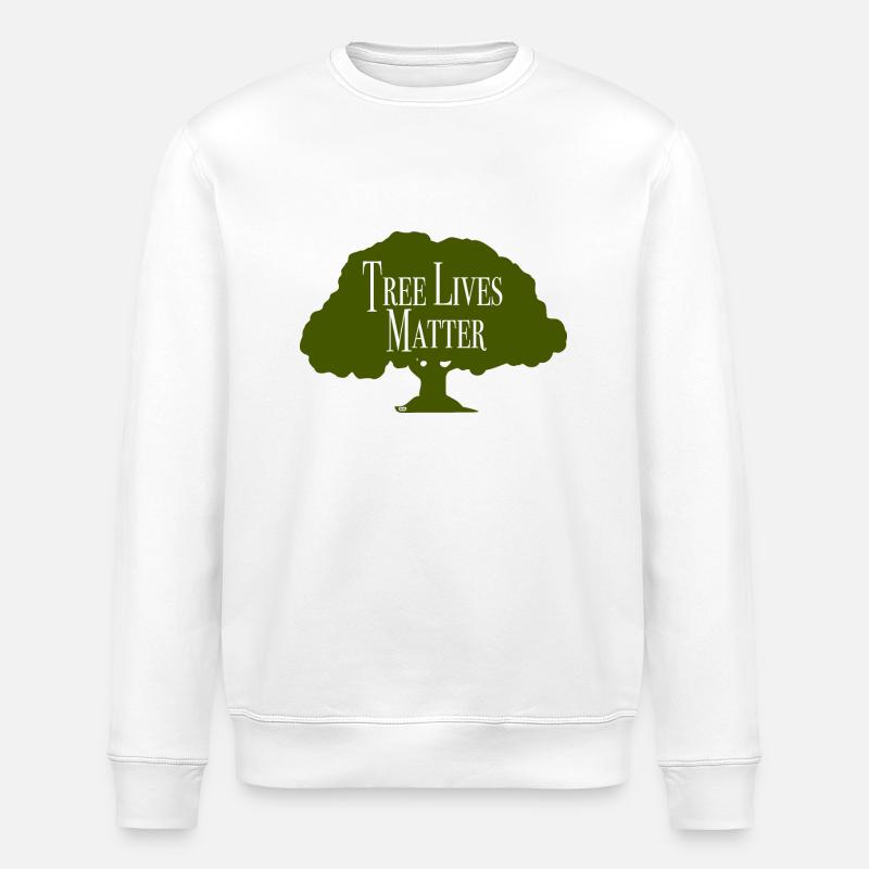Tree Lives Matter - Stanley/Stella Unisex Bio-Sweatshirt ROLLER - Weiß
