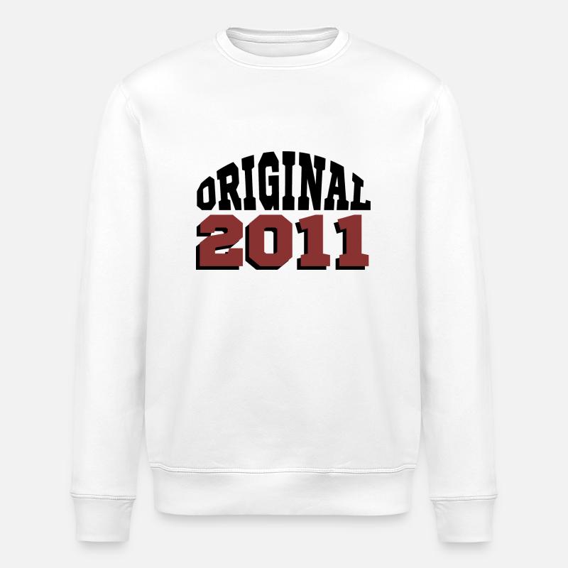 Original 2011 - Stanley/Stella ROLLER Unisex Organic Sweatshirt - white