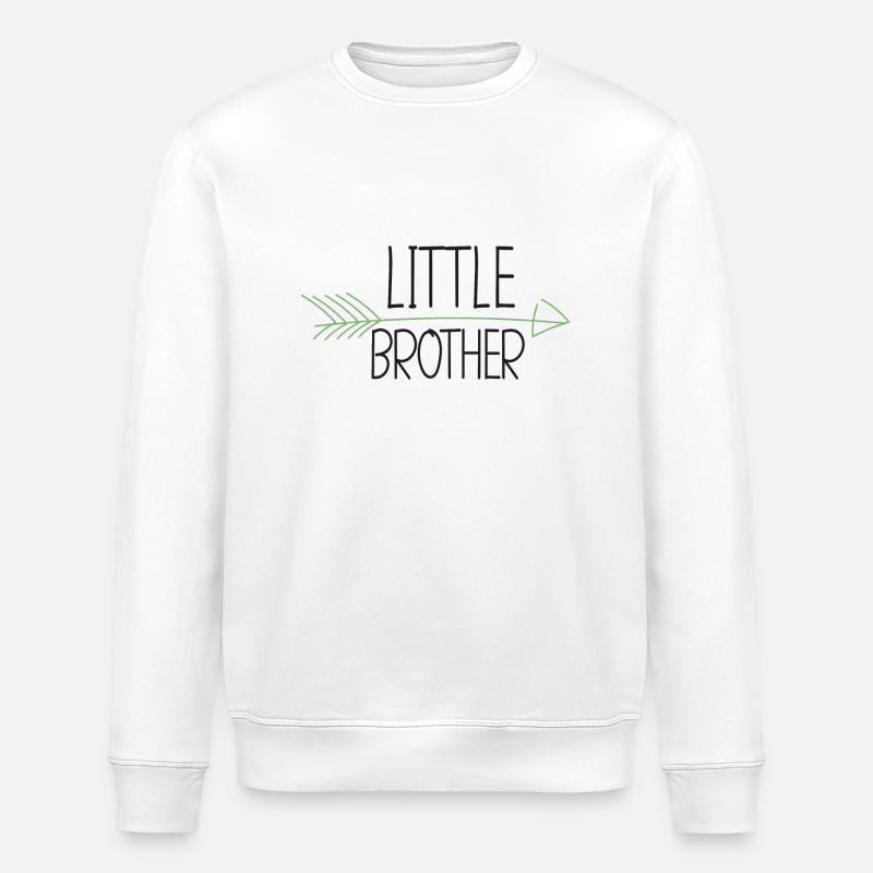 Little brother - Petit Frère - Sweat bio ROLLER Stanley/Stella Unisexe - blanc