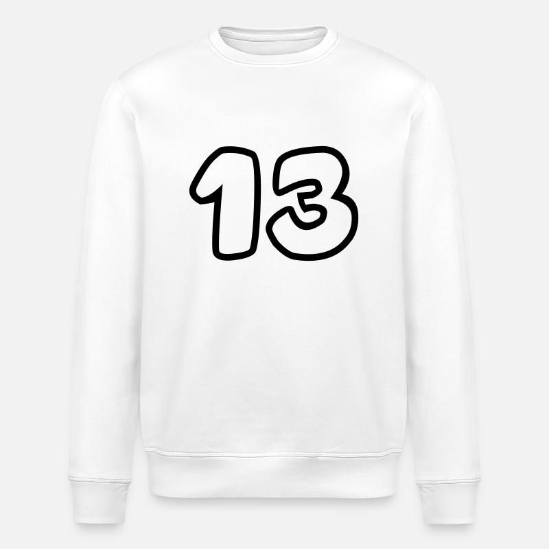 13 - Stanley/Stella Unisex Bio-Sweatshirt ROLLER - Weiß