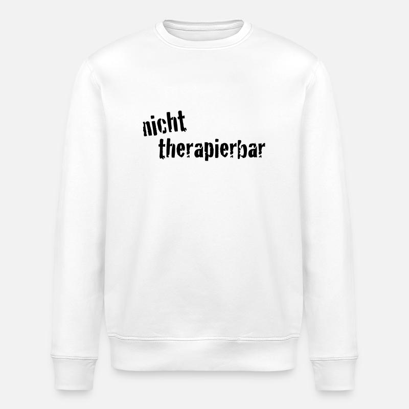 nicht_therapierbar - Stanley/Stella Unisex Bio-Sweatshirt ROLLER - Weiß