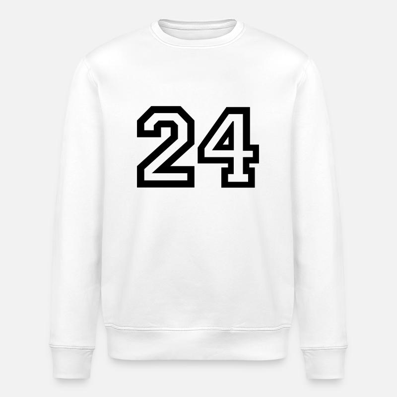24 Collegestyle - Stanley/Stella Unisex Bio-Sweatshirt ROLLER - Weiß