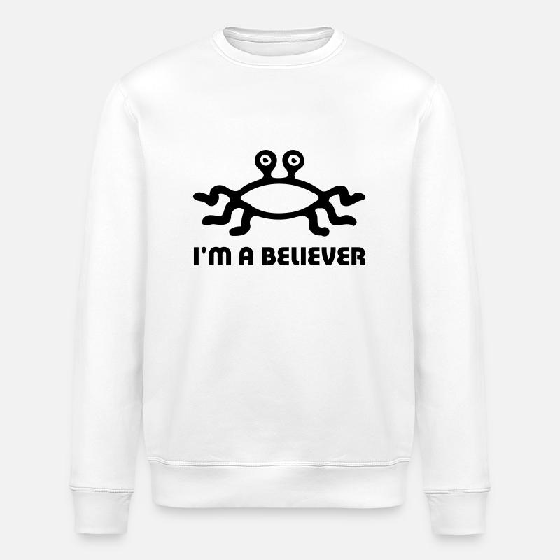 FSM Believer - Stanley/Stella Unisex Bio-Sweatshirt ROLLER - Weiß