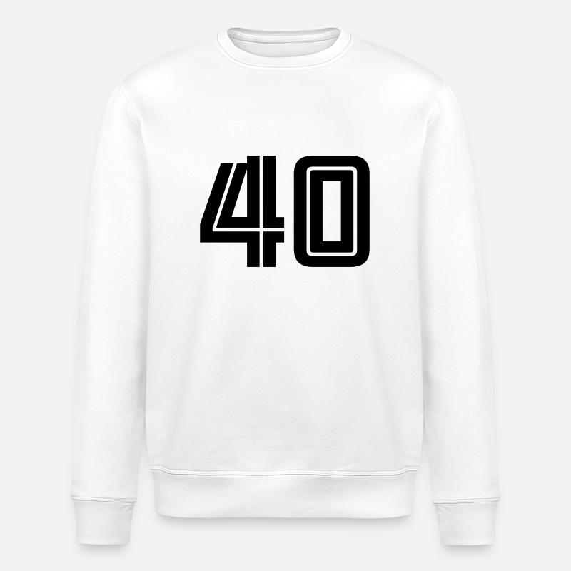 40 - Stanley/Stella Unisex Bio-Sweatshirt ROLLER - Weiß