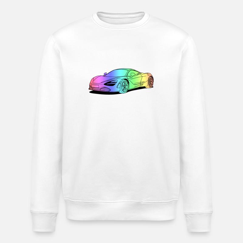 720s Coupe colourful - Sweat bio ROLLER Stanley/Stella Unisexe - blanc