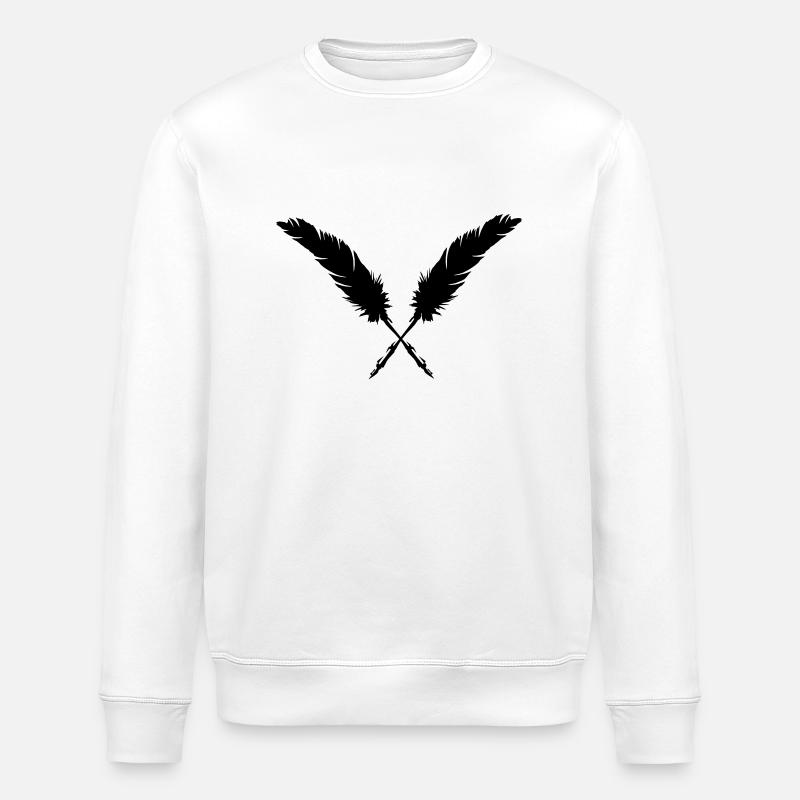 Füllfeder - Stanley/Stella Unisex Bio-Sweatshirt ROLLER - Weiß
