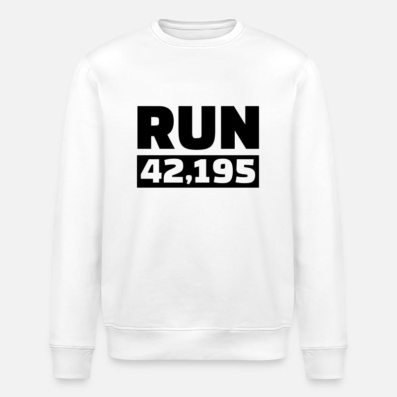 Marathon - Stanley/Stella ROLLER Unisex Organic Sweatshirt - white