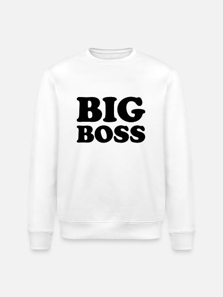 Big Boss - Sweat bio ROLLER Stanley/Stella Unisexe - blanc