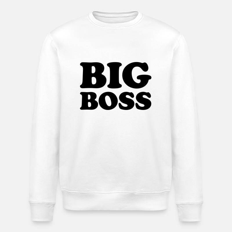 Big Boss - Stanley/Stella Unisex Bio-Sweatshirt ROLLER - Weiß