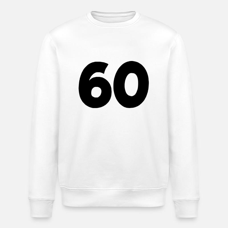 60 - Stanley/Stella ROLLER Unisex Organic Sweatshirt - white