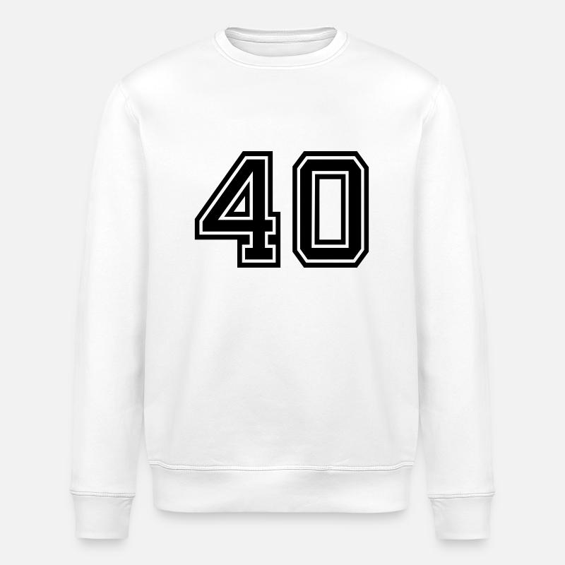 40 - Sweat bio ROLLER Stanley/Stella Unisexe - blanc